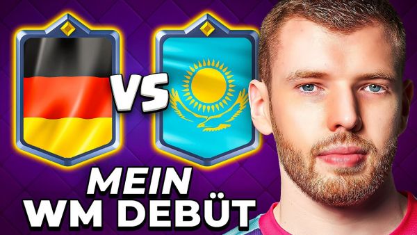 😱🏆MEIN CR WM-DEBÜT gegen KASACHSTAN... (große Überraschung?!) | Clash Royale Deutsch