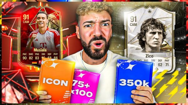 ICOOOON GEZOGEN!!!!! ALLE NEUEN PACKS entscheiden MEIN FC 24 Team🔥🔥(WL REWARDS PACK LUCK!!)