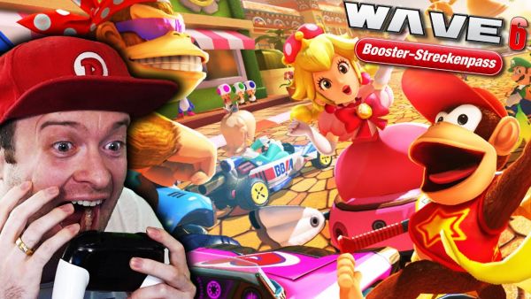 MARIO KART 8 DELUXE BOOSTER-STRECKENPASS 🏁 Eichel-Cup mit Diddy Kong