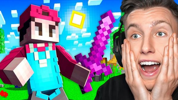 Ich BAUE ein OP NETHERITE SCHWERT in Minecraft!