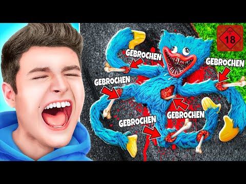 Als HUGGY WUGGY alle KNOCHEN BRECHEN in GTA 5!