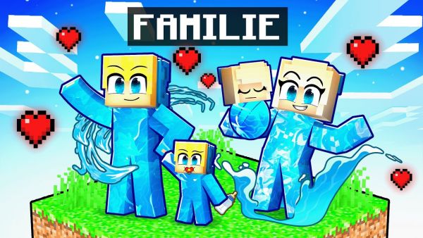 Ich HABE eine ELEMENTAR FAMILIE in Minecraft!