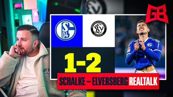EINFACH SPRACHLOS... 🙄 GamerBrother REALTALK über SCHALKE - ELVERSBERG.. 😒