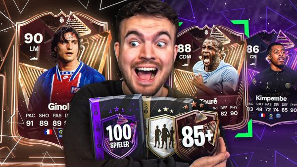 OMGGGG.. ICH ZIEHE ALLE NEUEN & AUFGESPARTEN PACKS 🔥😱 (3x HERO, 3x ICON, 100x SPIELER PACK, 85+..)