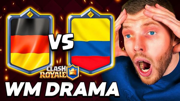 😱🏆WM-DRAMA um DEUTSCHLAND vs. KOLUMBIEN... | Clash Royale Deutsch