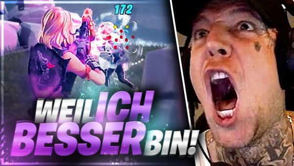 ER WAR NIE WEG!! | Fortnite | SpontanaBlack