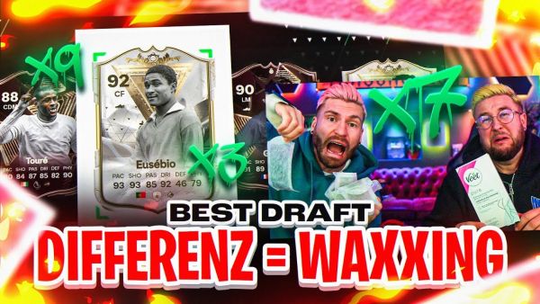 DIFFERENZ = WAXING ESKALIERT Komplett 😂☠️ Das ist ZU VIEL im BLIND DRAFT Battle 🔥 EA FC 24