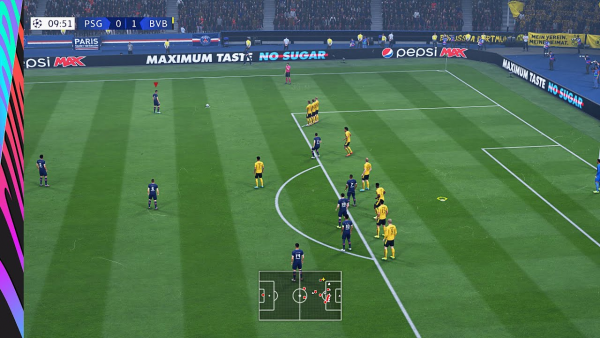 FIFA 21 GAMEPLAY - BORUSSIA DORTMUND vs PSG