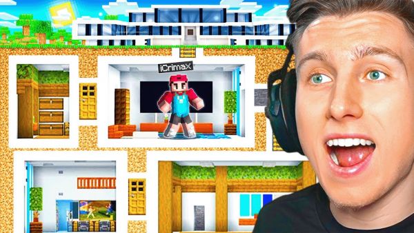 Ich BAUE einen GEHEIMEN RAUM in Minecraft!