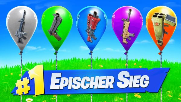 Die ,,ZUFÄLLIGE" BALLON CHALLENGE in OG Fortnite!