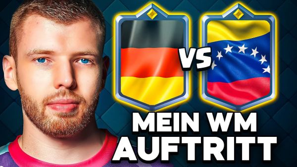 😱🏆MEIN CR-WM EINSATZ gegen VENEZUELA... (wichtigstes Spiel) | Clash Royale Deutsch