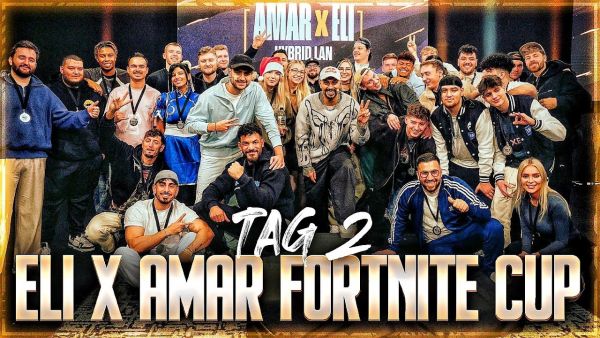 DER FINALE TAG VOM 50.000€ FORTNITE LAN AMAR x ELIGELLA CUP!🏆🤑