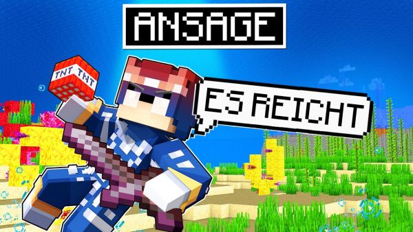 ANSAGE an diesen YOUTUBER auf der Youtuber Insel Minecraft