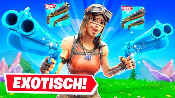 DIE *EXOTIC* DOPPEL BOOST SHOTGUN in Fortnite ist da! (krank)