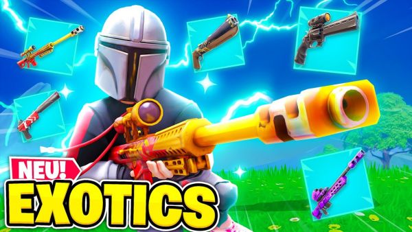 Was passiert wenn ein Spieler ALLE EXOTISCHEN WAFFEN in Fortnite findet (0.00001% Chance)