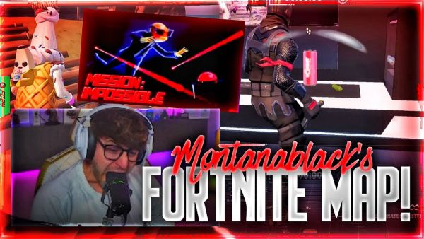 ICH SPIELE DIE FORTNITE MAP VON MONTANABLACK!🔥👀 Wer es am schnellsten schafft kriegt 10.000€😱
