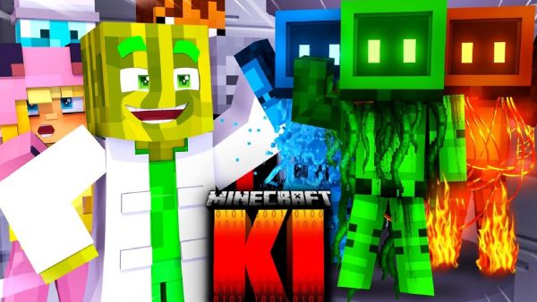 ICH ERSCHAFFE... MEINE... EIGENE "KI"?! (Minecraft KI)