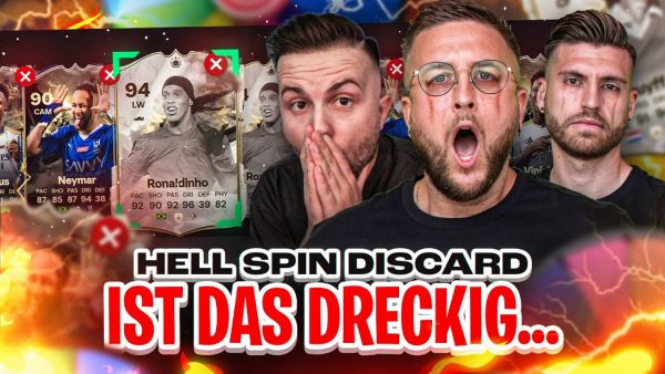 Ist das DRECKIG… 😱 THUNDERSTRUCK Hell Spin DISCARD vs @GamerBrother 💥 EA FC 24