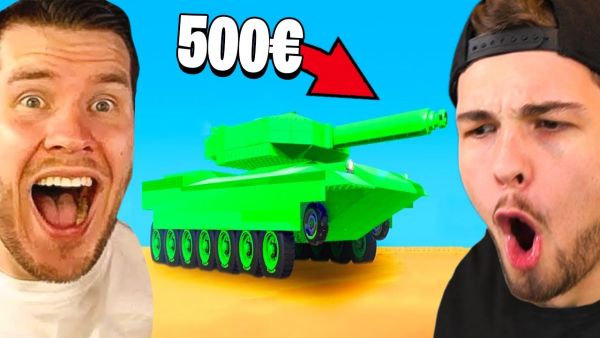 500€ WER den BESTEN PANZER BAUT?! (Trailmakers)