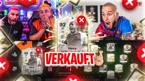 Bye Bye HENRY Thunderstruck ICON 😰 Squad Builder Battle Endet nicht GUT .. ☠️ EA FC 24