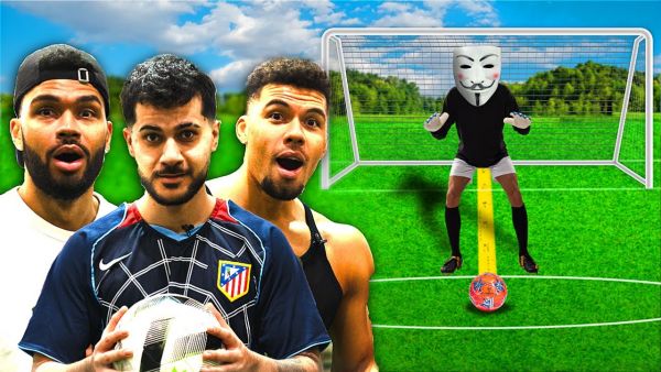 FUßBALL CHALLANGE MIT @HamedLoco !!! (GAME MASTER STALKT UNS)