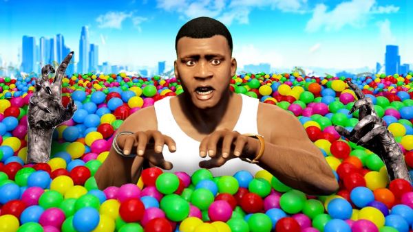 Gehe NIEMALS in das BÄLLEBECKEN rein in GTA 5!
