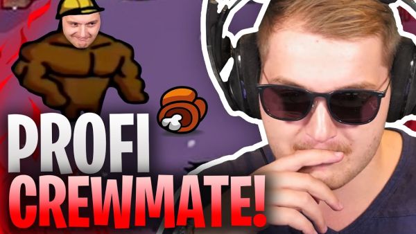 😂😎BESTER Crewmate in AMONG US?! | KEINER macht seine TASKS wie ICH!