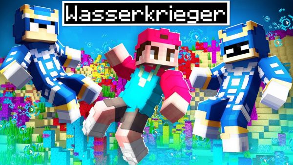 ICH WERDE EIN WASSERKRIEGER! (Minecraft YouTuber Insel)