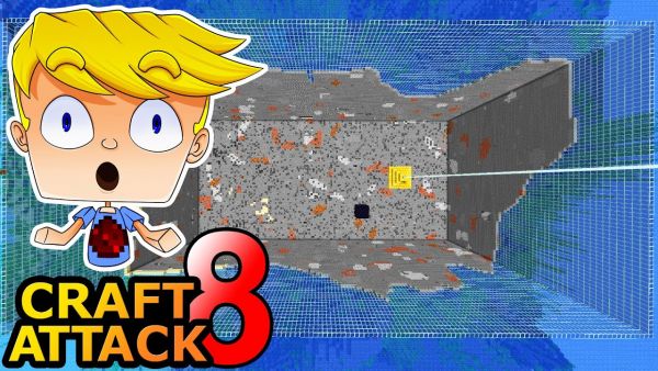 Kompletter Ozean trockengelegt & bis zum Bedrock geleert! - Minecraft Craft Attack 8 #82