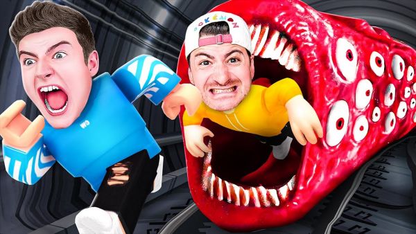 WER ENTKOMMT dem ZUGFRESSER in ROBLOX !?