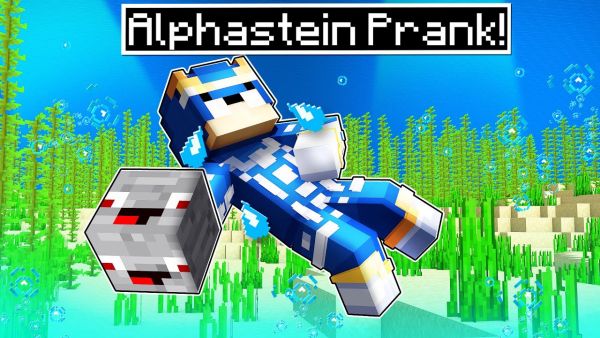 24h als Alphastein Pranken auf der Youtuber Insel Minecraft