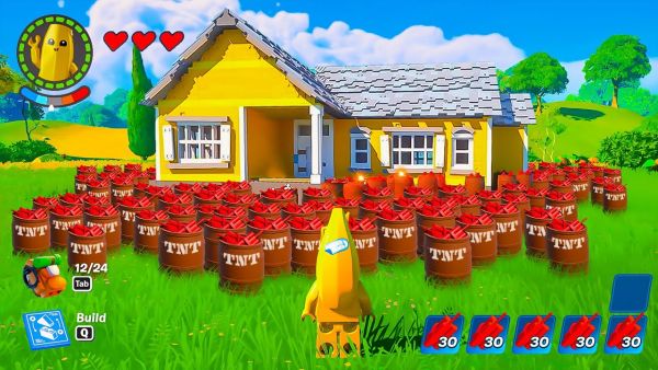 ich SPRENGE das ERSTE HAUS in Fortnite LEGO! (Folge 3)