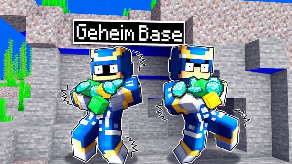 WASSERKRIEGER GEHEIMBASE wurde geleakt - Youtuber Insel Minecraft