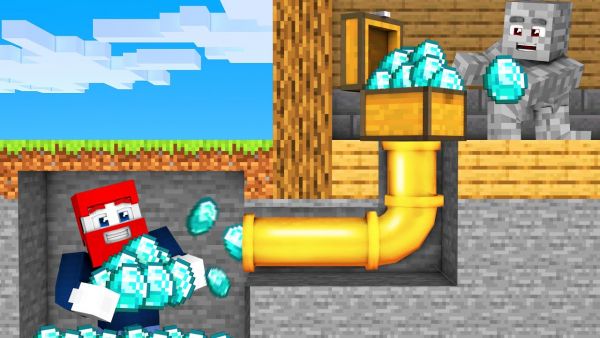 Ich BEKLAUE den ALPHACLAN in YouTuber Insel (Minecraft)