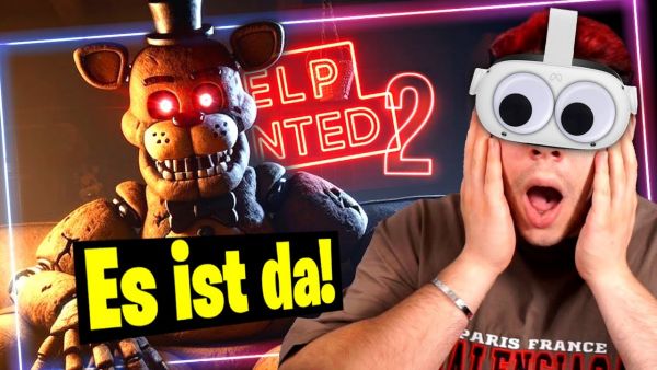 FNAF VR 2 ist da & DU MUSST DAS SEHEN 🥳 FNAF Help Wanted VR 2