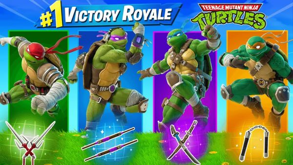 Die ,,ZUFÄLLIGE" NINJA TURTLES Boss Skin Challenge in Fortnite 5 Deutsch