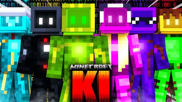 WIR... WERDEN... ALLE ZU EINER "KI"?! (Minecraft KI)