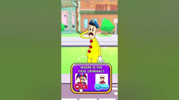 How Smart Pomni Criminal Cheat Kaufmo Police? 😱 The Amazing Digital Circus Animation #shorts #funny