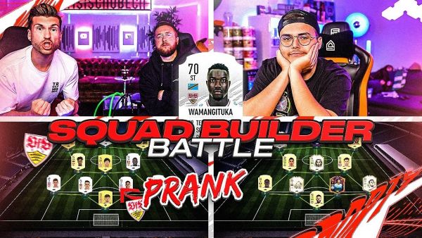 FIFA 21: SILAS WAMANGITUKA VfB Stuttgart PRANK Squad Builder Battle VS NohandGaming 🔥😱
