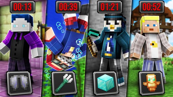 SCHAFFT JEDER SPIELER SEIN ITEM? (ZEIT ABGELAUFEN = RESET)