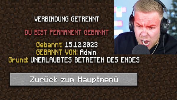 JETZT WERDE ICH GEBANNT !! (YouTuber Insel)