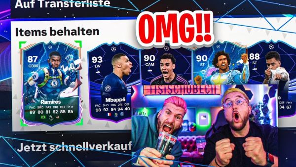WTF!!! WAAAAAASSSSSS 😱 9x UCL HERO + 16x TOTGS und 3x ICON im PACK OPENING 🔥 EA FC 24