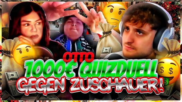 1000€ QUIZDUELL GEGEN DIE COMMUNITY!🤑 Wer ist der Clevere von euch🤓