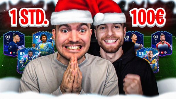 NEUER ACCOUNT! WER erreicht MEHR in 1 STUNDE mit 100€ in EA FC 24 🔥🤯 (ACCOUNT BATTLE vs JULIAN 🏆)