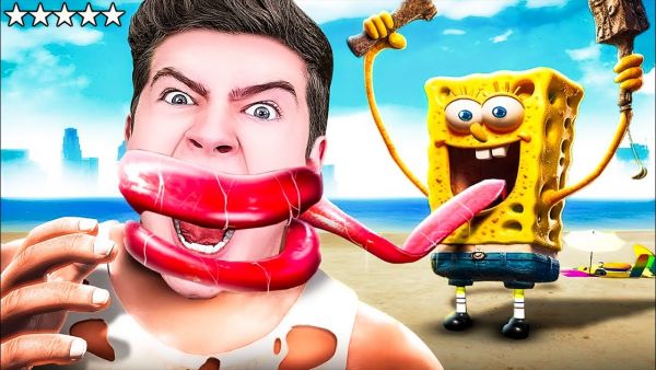 Ich FINDE bösen SPONGEBOB in GTA 5!