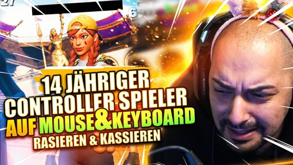 🎮❌ 14 JÄHRIGER CONTROLLER Spieler zum ERSTEN MAL MIT M&K ins FINALE? |  Rasieren & Kassieren