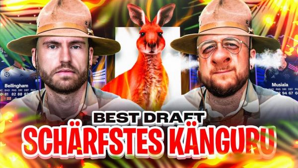 Wer muss SCHÄRFSTES KÄNGURU der WELT ESSEN 🦘🔥Einen ZERREIẞT es im DRAFT Battle 😂