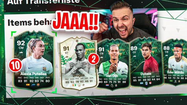 2x ICON & 10x WINTER WILDCARDS im Pack Opening 😍 Wir machen DICKES 💸 EA FC 24