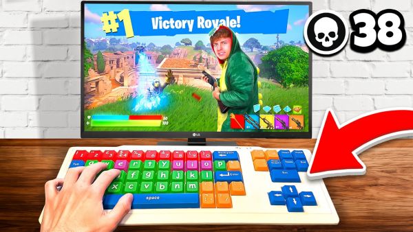 JEDER KILL = SCHLECHTERE TASTATUR in Fortnite! 😂😱