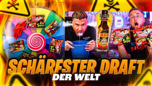 Das SCHÄRFSTE BLIND DRAFT der WELT 🌶️🔥 NICHT NACHMACHEN !! ⚠️🚨